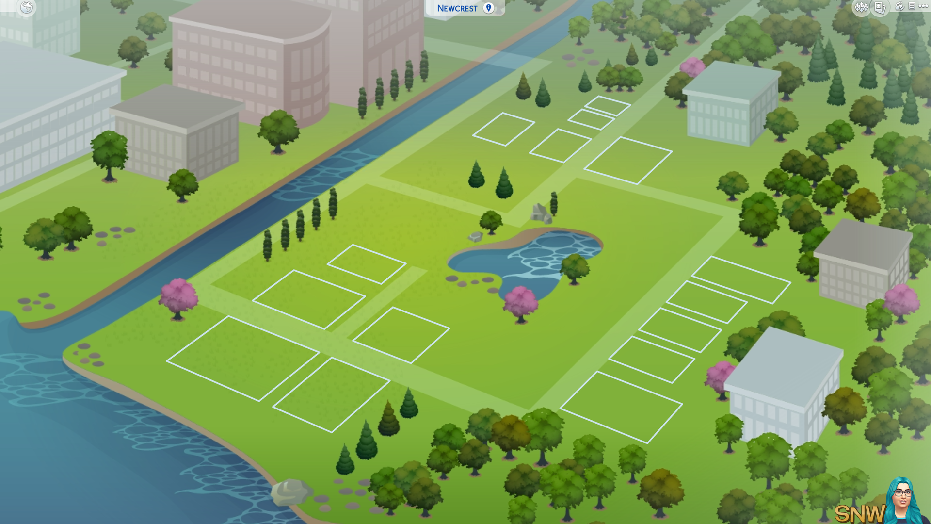 The Sims 4: Newcrest world The Sims 4: Newcrest world