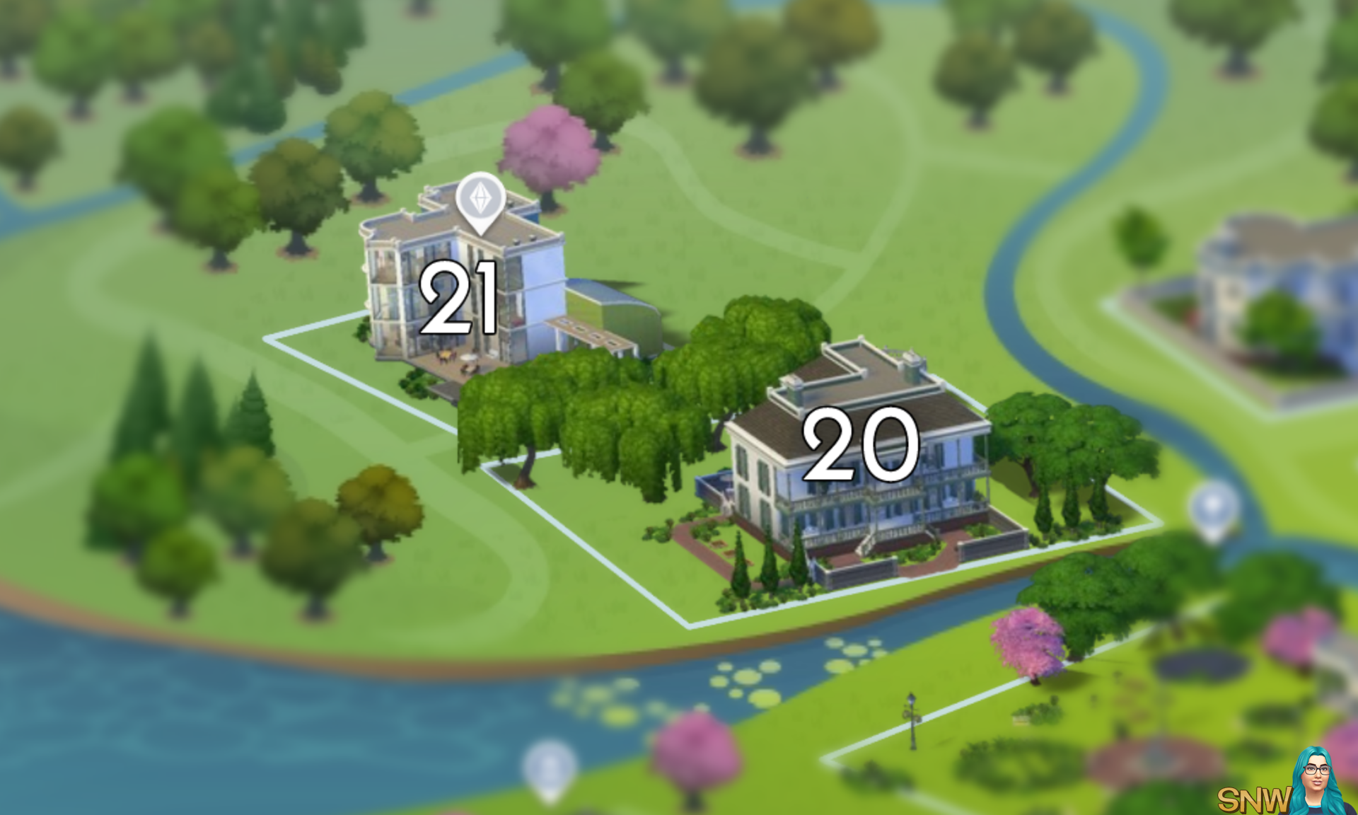 Willow creek. Willow creek. Виллоу крик симс. Виллоу крик участки. Карта виллоу крик симс 4.