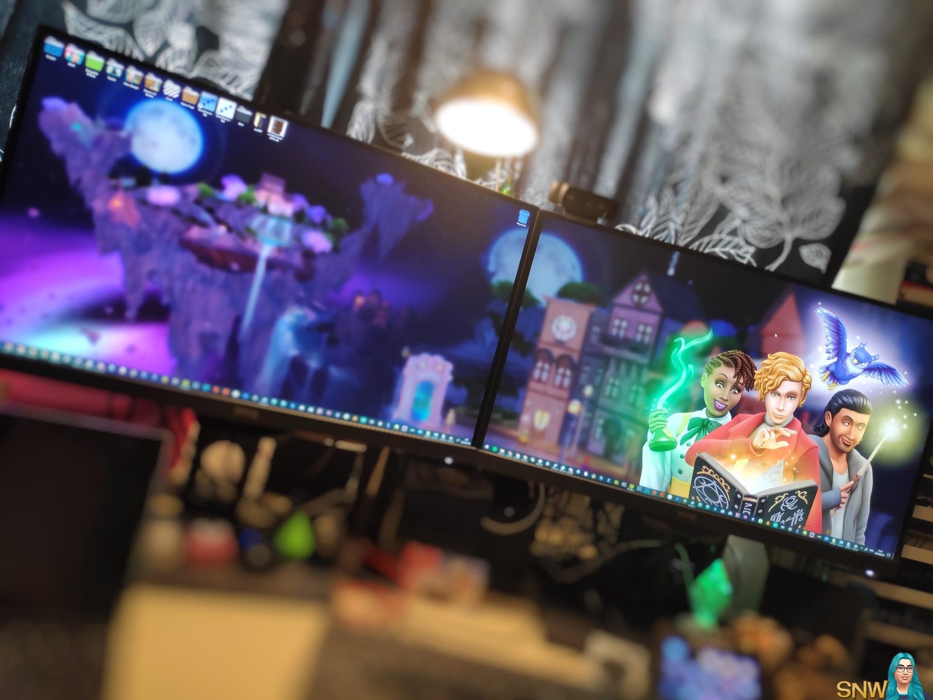 Realm of Magic dual screen wallpaper setup Realm of Magic dual screen wallpaper setup