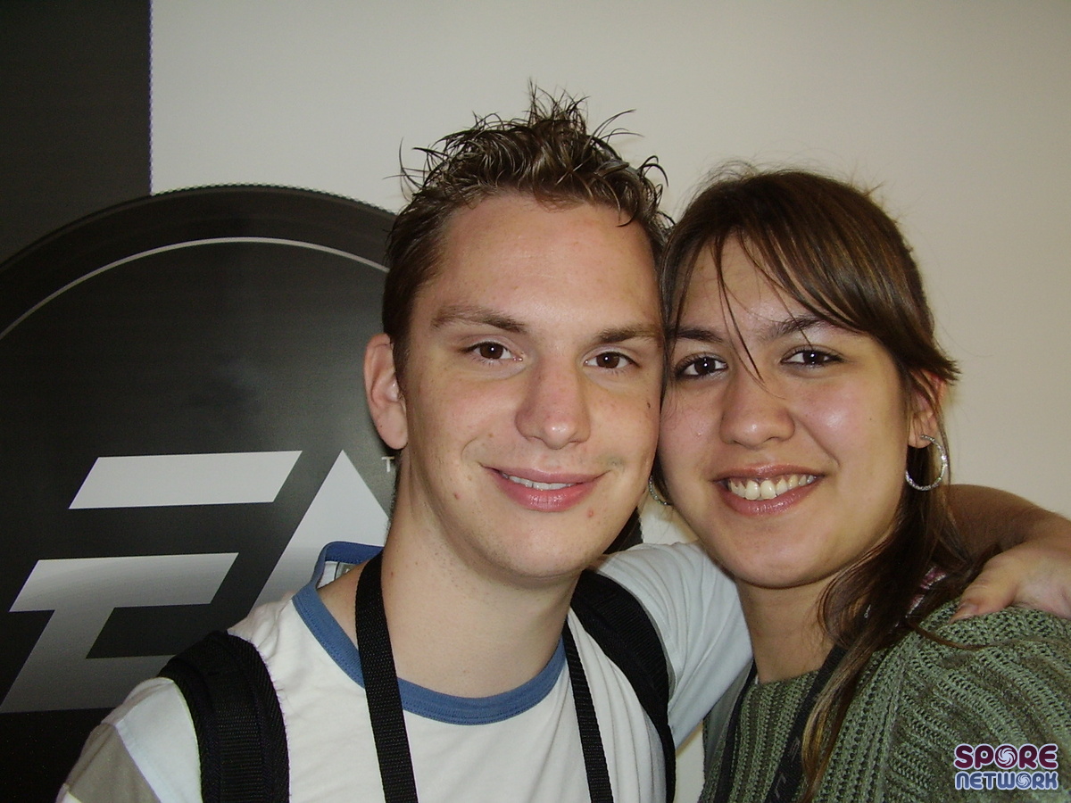 Rosie and Cheetah at EA in 2006