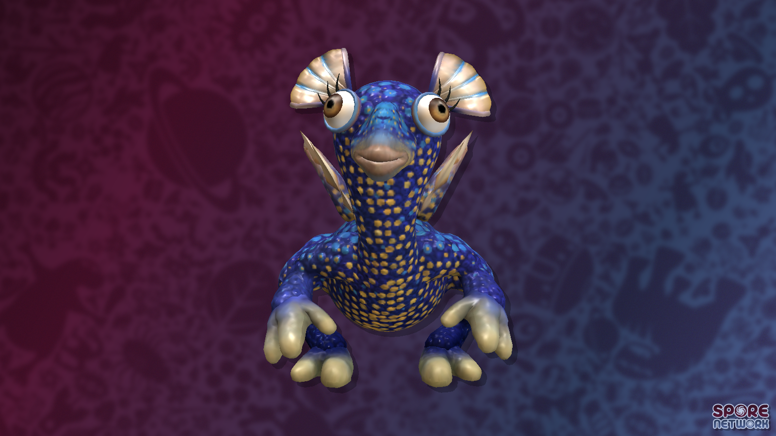 Plurky Spore Creature by Rosana at SporeNetwork